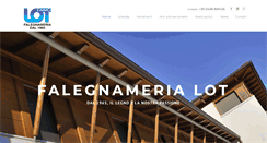 Desktop Screenshot of falegnamerialot.it